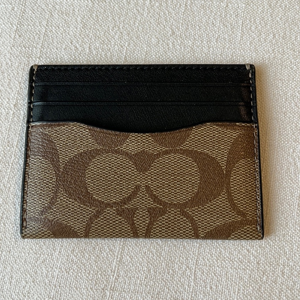 Men’s Coach Signature Card Case